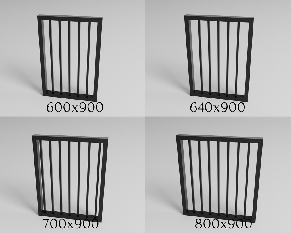 Metalowe nogi do stołu Lamel 900 – metalowe nogi do stołu loft