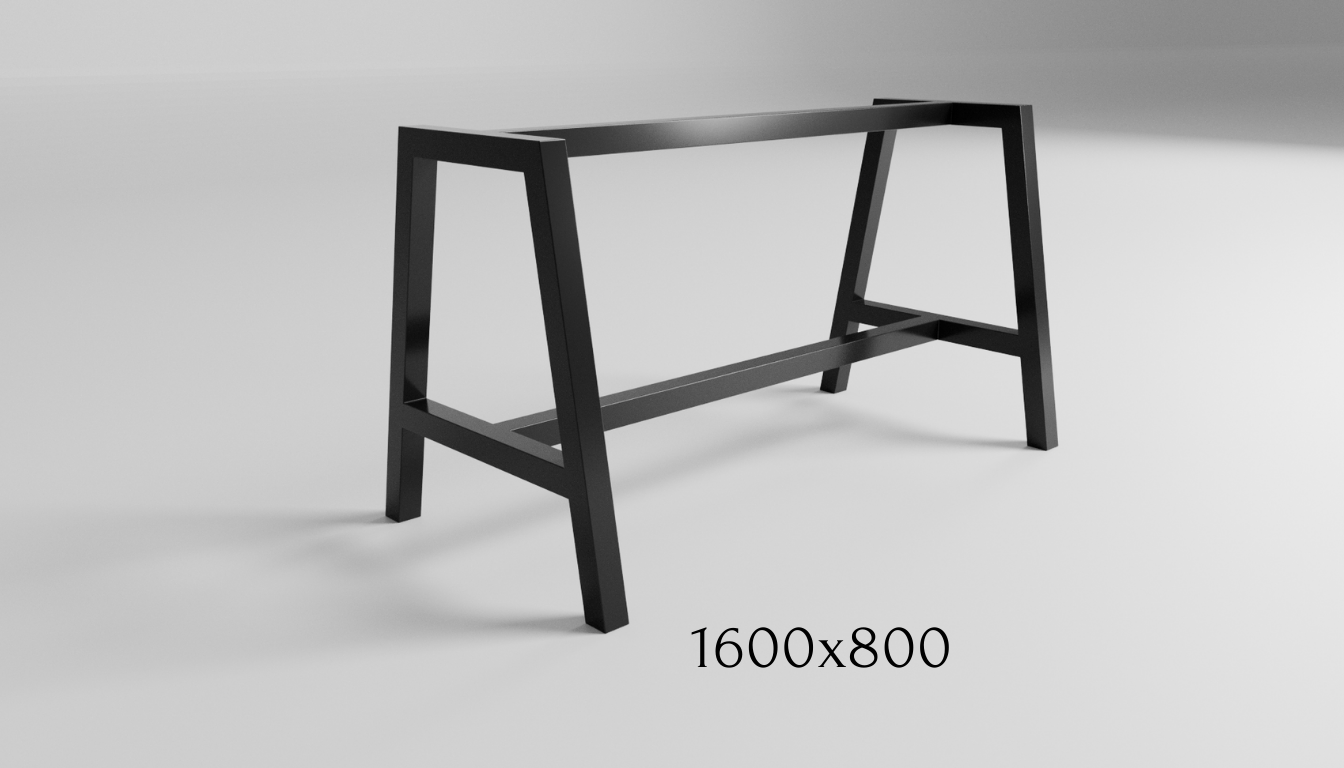 Stelaż do stołu loftowego A-FRAME 900 – metalowy stelaż do stołu loft