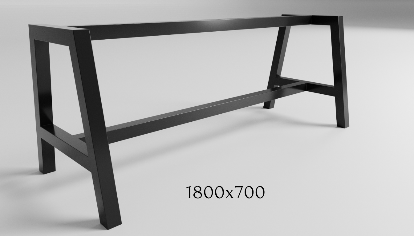Stelaż do stołu loftowego A-FRAME 720 – metalowy stelaż do stołu loft