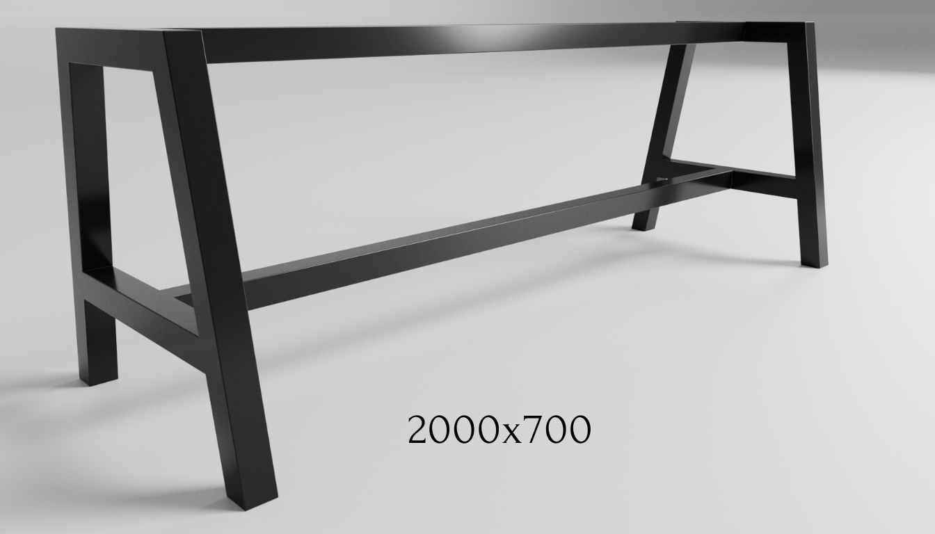 Stelaż do stołu loftowego A-FRAME 720 – metalowy stelaż do stołu loft