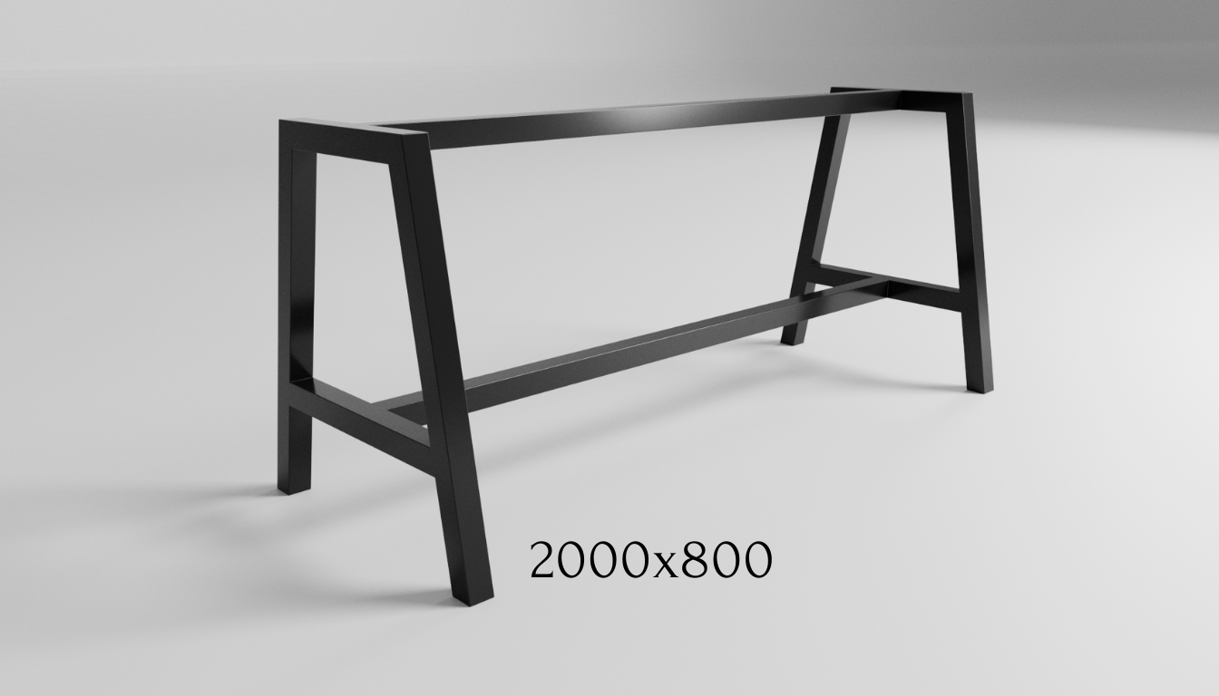 Stelaż do stołu loftowego A-FRAME 900 – metalowy stelaż do stołu loft