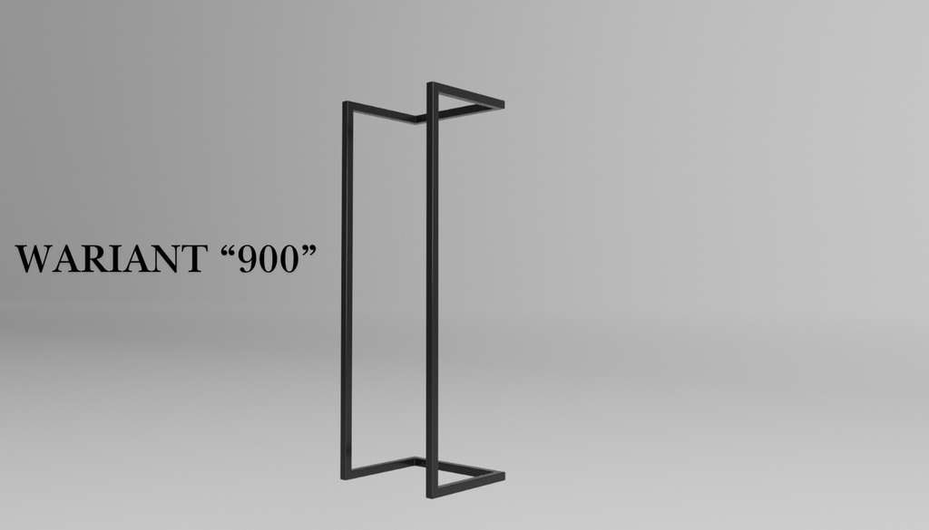 Organizer na ręczniki ROLLBOX 20 – ścienny (500 / 900) – metalowy wieszak ścienny na ręczniki loft