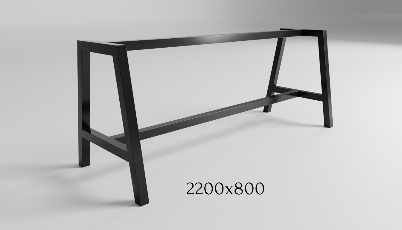 Stelaż do stołu loftowego A-FRAME 900 – metalowy stelaż do stołu loft