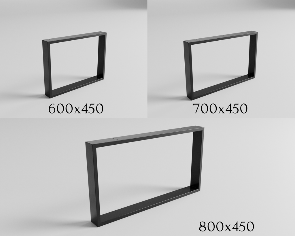 Podstawa stołu O-FRAME 720 – metalowy stelaż do stołu loft