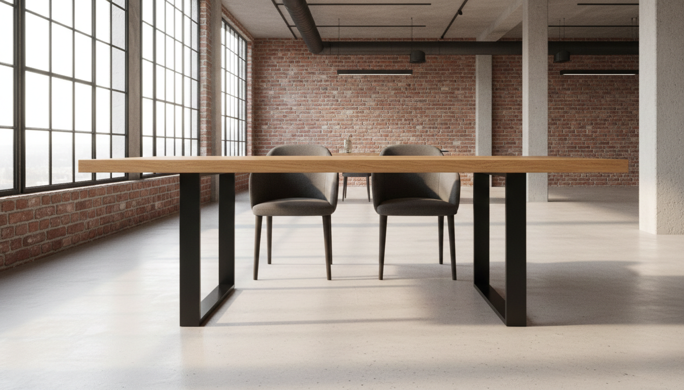 Podstawa stołu O-FRAME 900 – metalowy stelaż do stołu loft