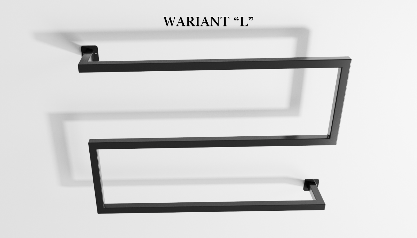 Wieszak na ręczniki Z-LINE – ścienny (S/M/L/XL) – metalowy wieszak ścienny na ręczniki loft