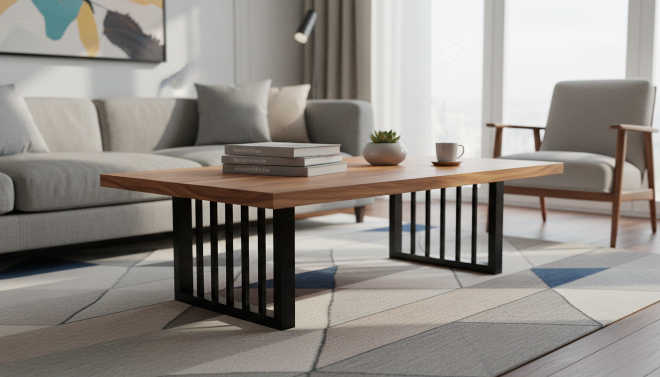 Metalowe nogi do stołu Lamel 720 – metalowe nogi do stołu loft