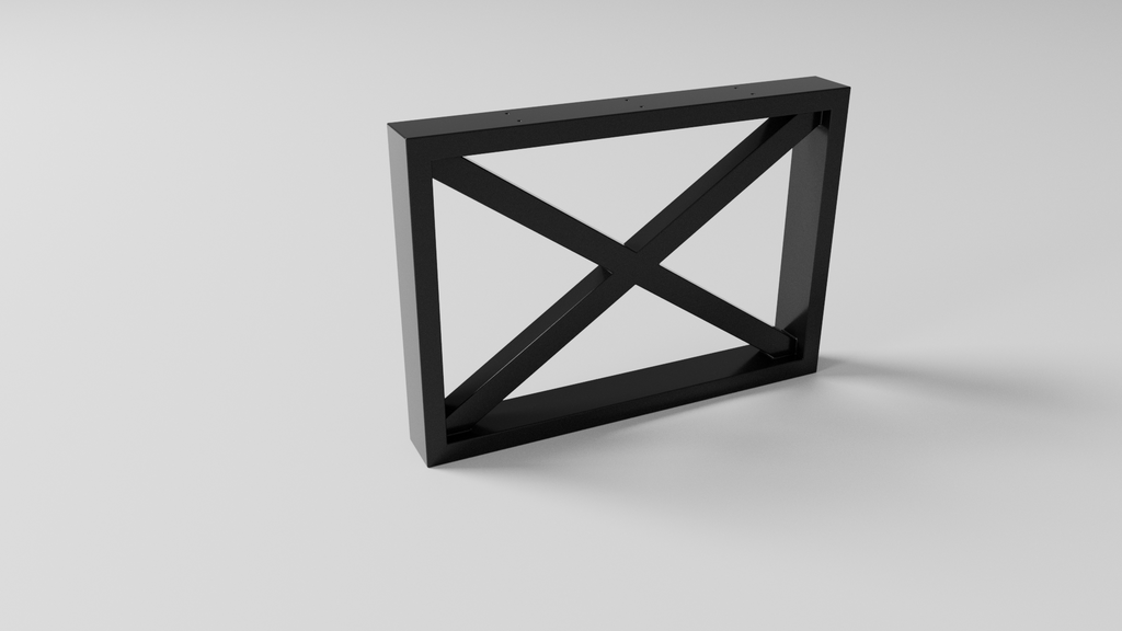 Podstawa do stołu FrameX 720 – metalowy stelaż do stołu loft