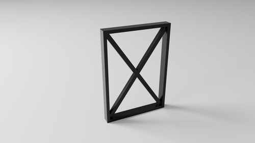 Podstawa do stołu FrameX 900 – metalowy stelaż do stołu loft