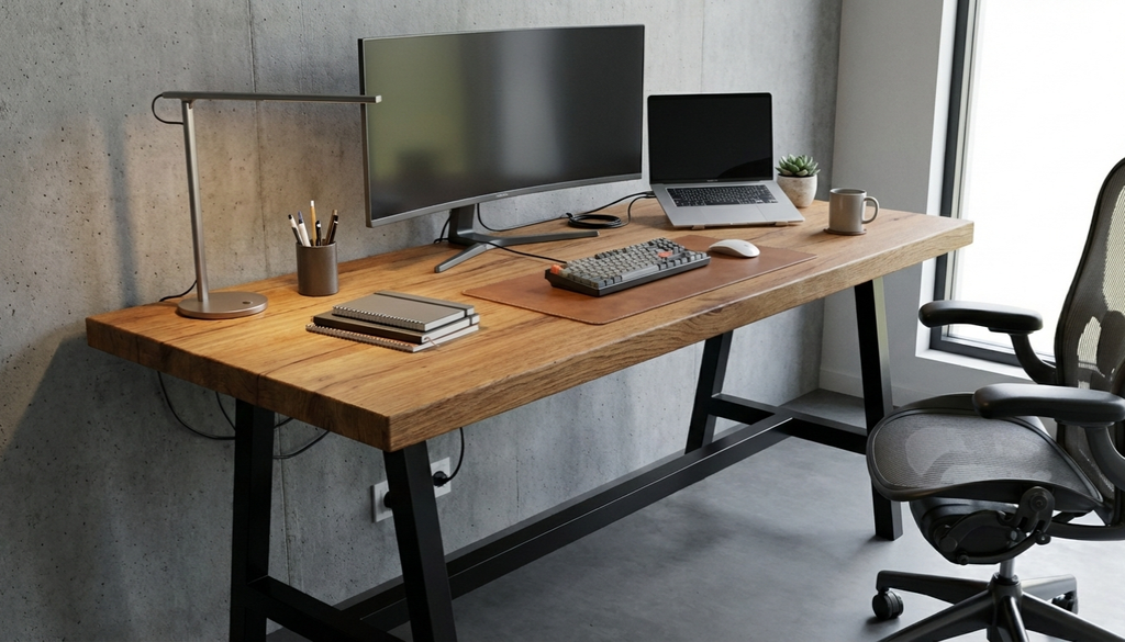 Stelaż do stołu loftowego A-FRAME 900 – metalowy stelaż do stołu loft