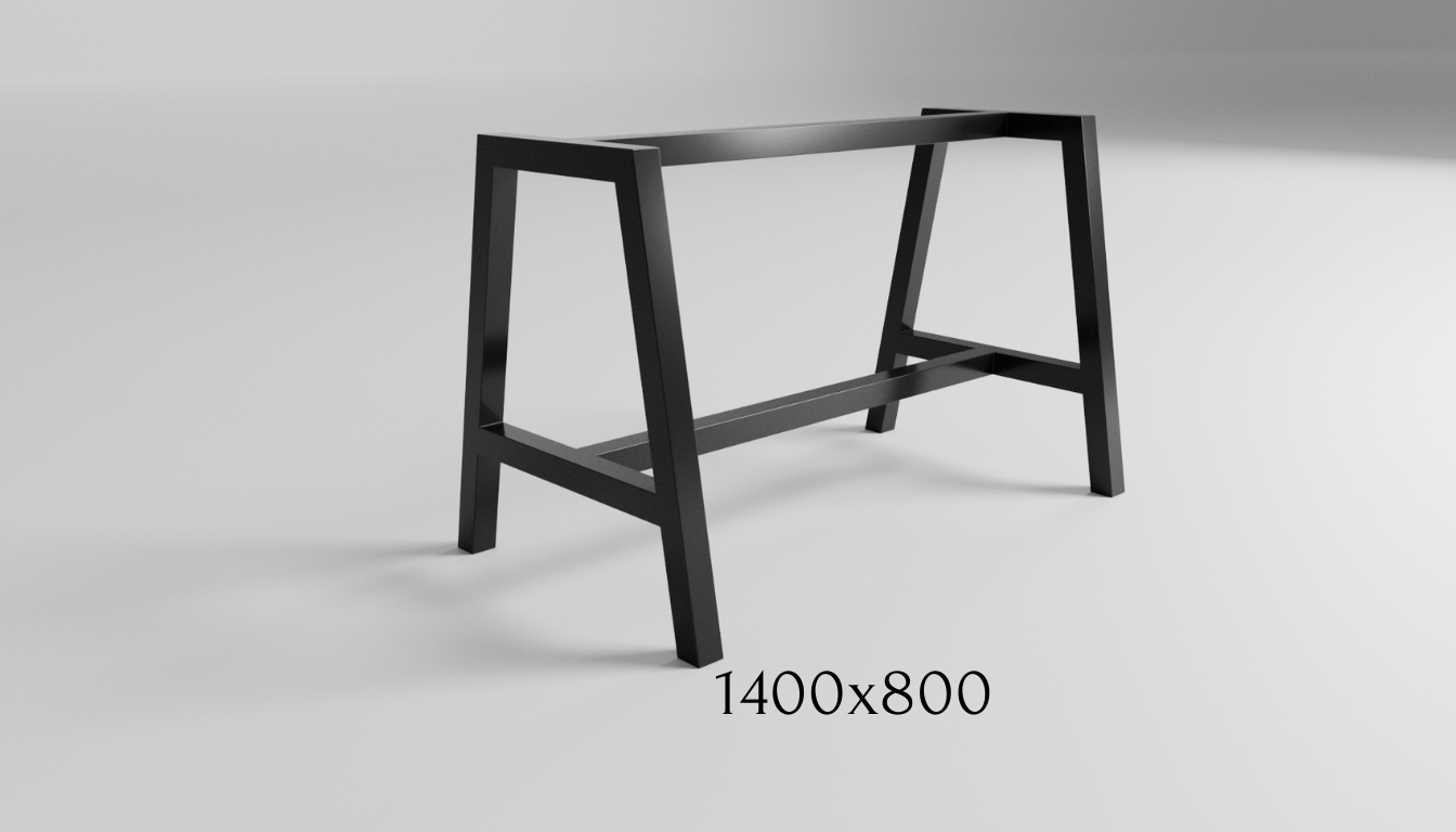 Stelaż do stołu loftowego A-FRAME 900 – metalowy stelaż do stołu loft