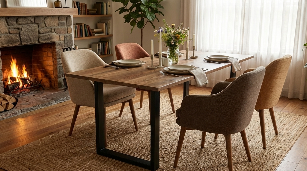 Podstawa stołu O-FRAME 720 – metalowy stelaż do stołu loft