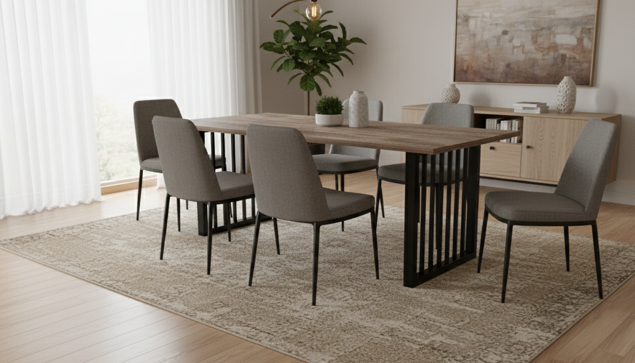 Metalowe nogi do stołu Lamel 720 – metalowe nogi do stołu loft