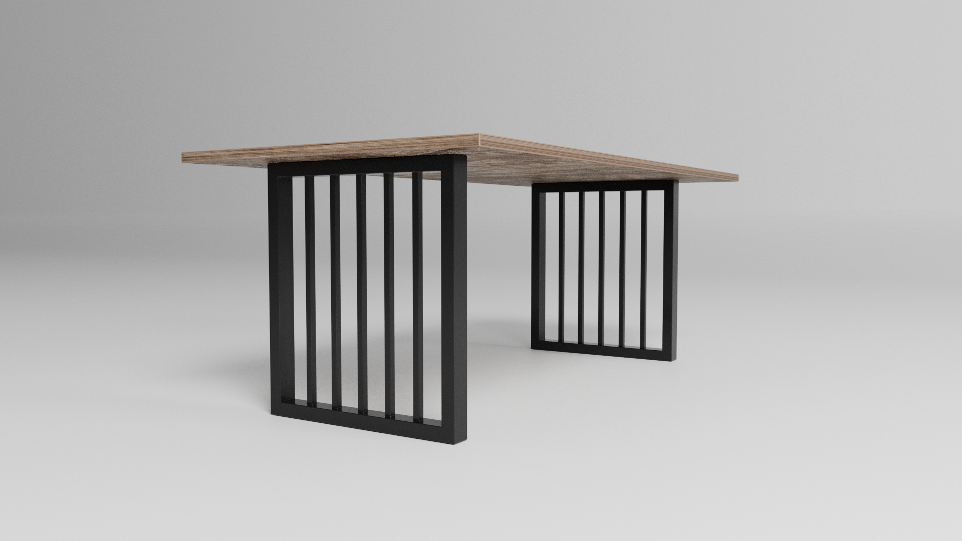 Metalowe nogi do stołu Lamel 720 – metalowe nogi do stołu loft