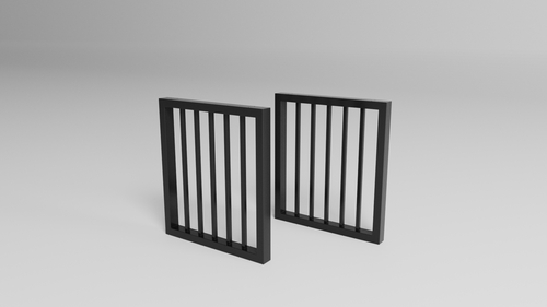 Metalowe nogi do stołu Lamel 720 – metalowe nogi do stołu loft