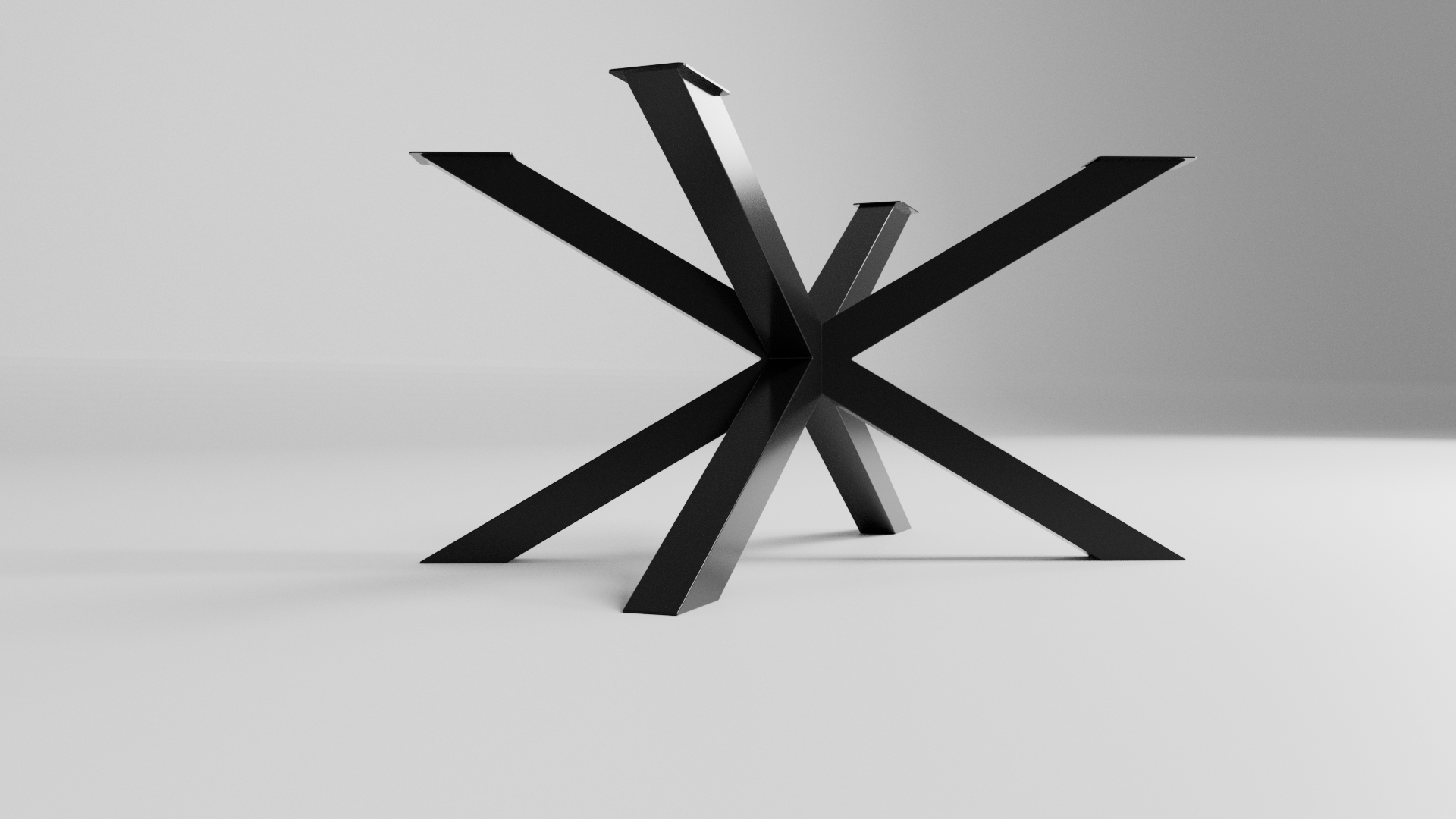 Podstawa do stołu SPIDER 80 – metalowy stelaż do stołu loft