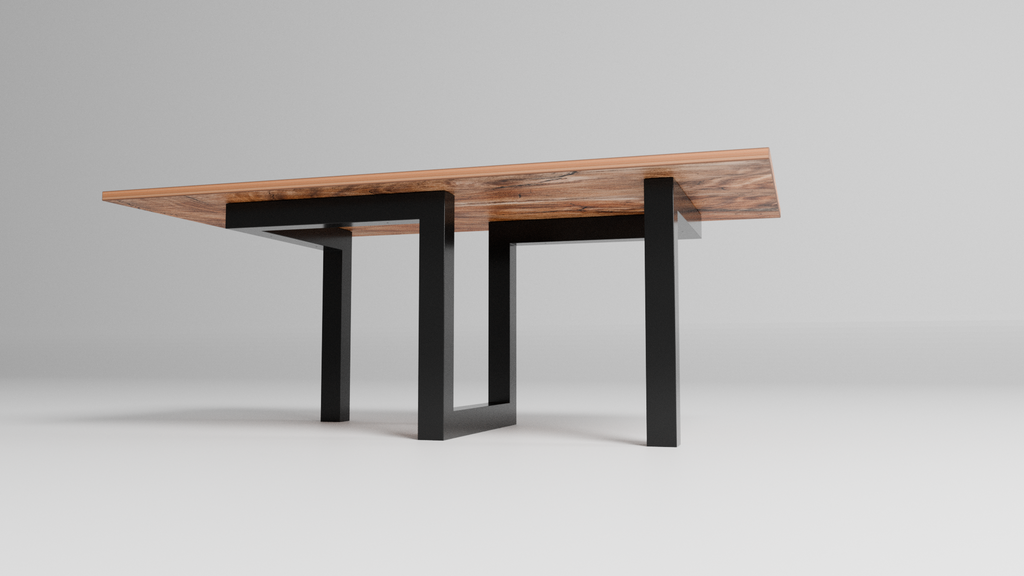 Podstawa do stołu Loft Zygzak 720 – metalowy stelaż do stołu loft