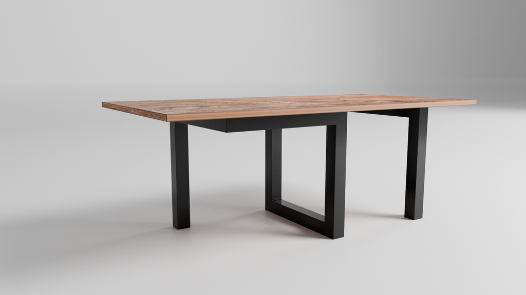 Podstawa do stołu Loft Zygzak 720 – metalowy stelaż do stołu loft