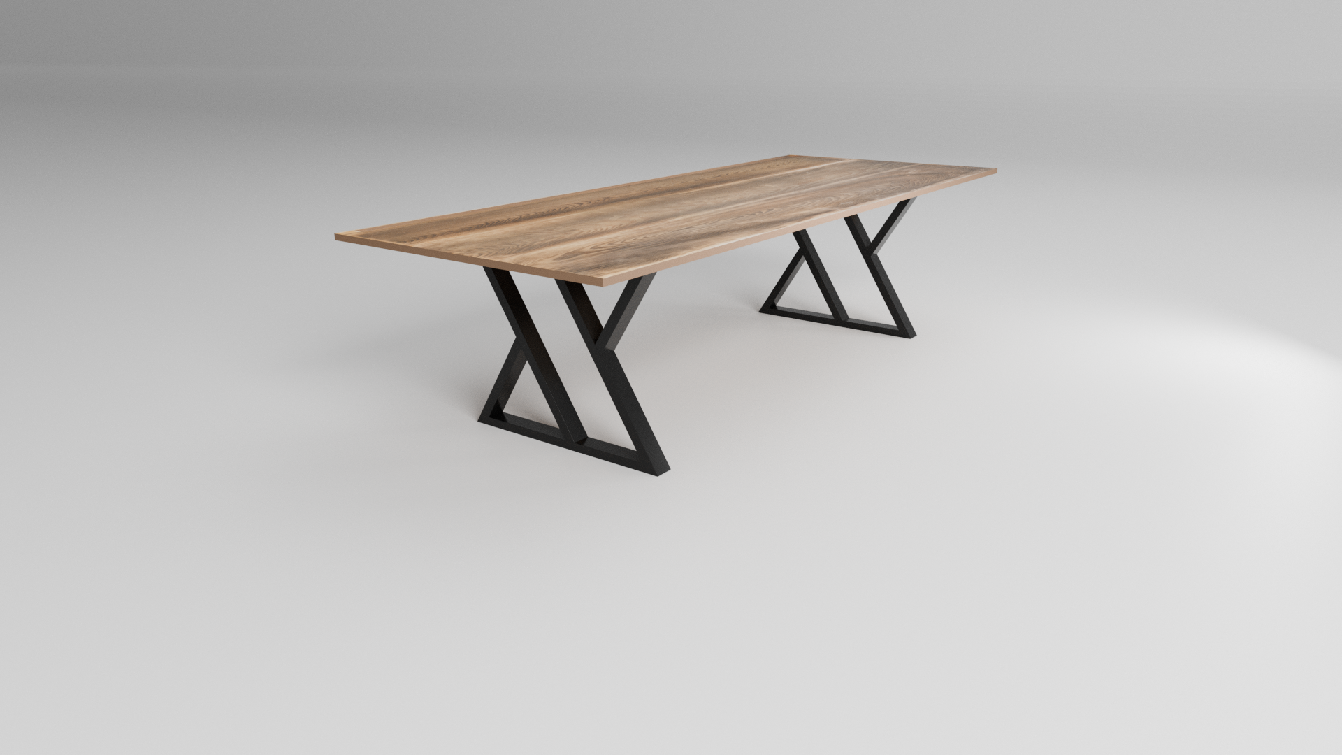 Podstawa stołu X-CROSS 720 – metalowy stelaż do stołu loft